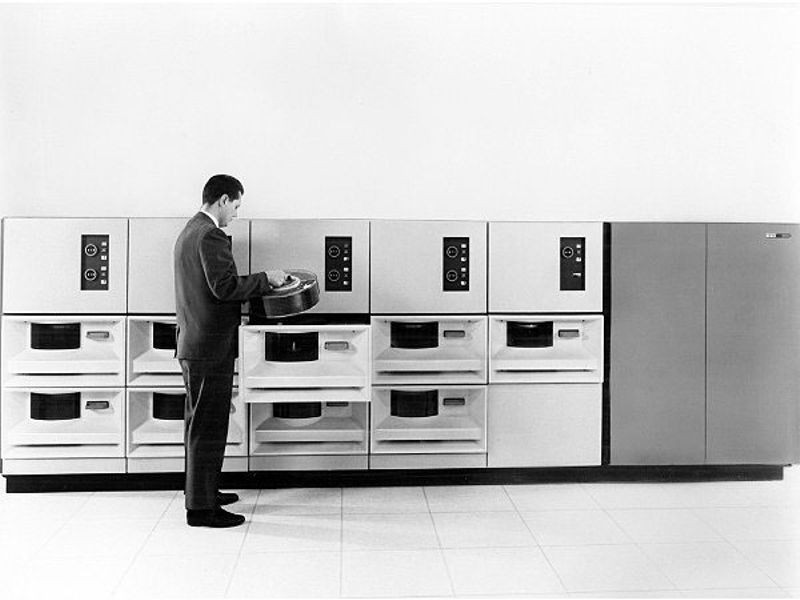 امکان ذخیره سازی مستقیم در IBM 2314