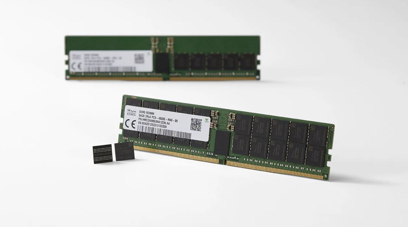 اولین ماژول رم 64 گیگابایتی DDR5 در جهان