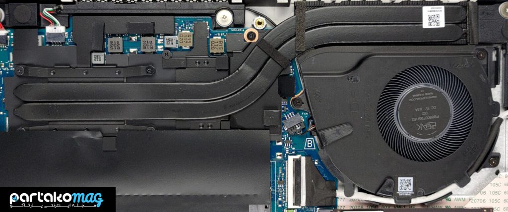 سیستم خنک کننده لپ تاپ HP ProBook 450 G9
