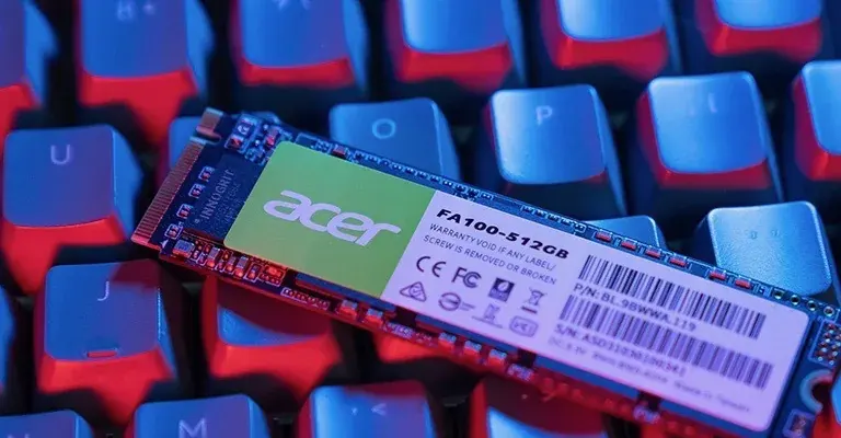 ACER فروش RAM و حافظه SSD را آغاز کرده است