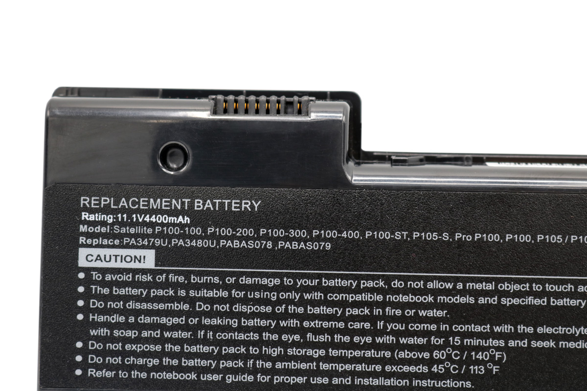 باتری لپ تاپ توشیبا Laptop Battery Toshiba Satellite P100