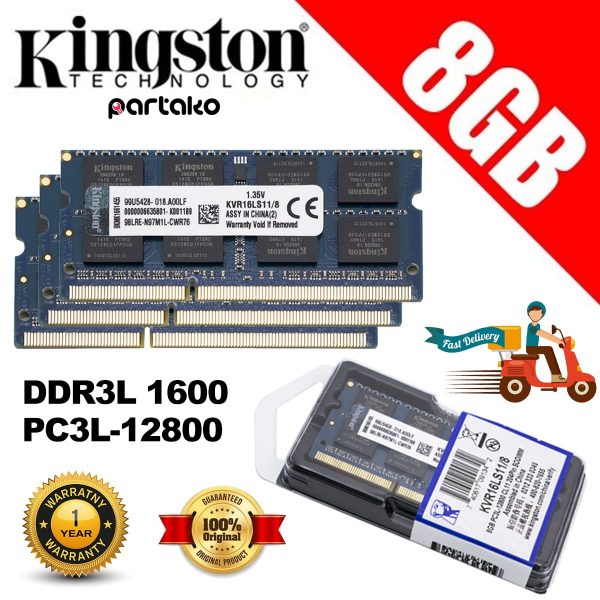 LAPTOP RAM KINGSTON DDR3L 1600 8GB