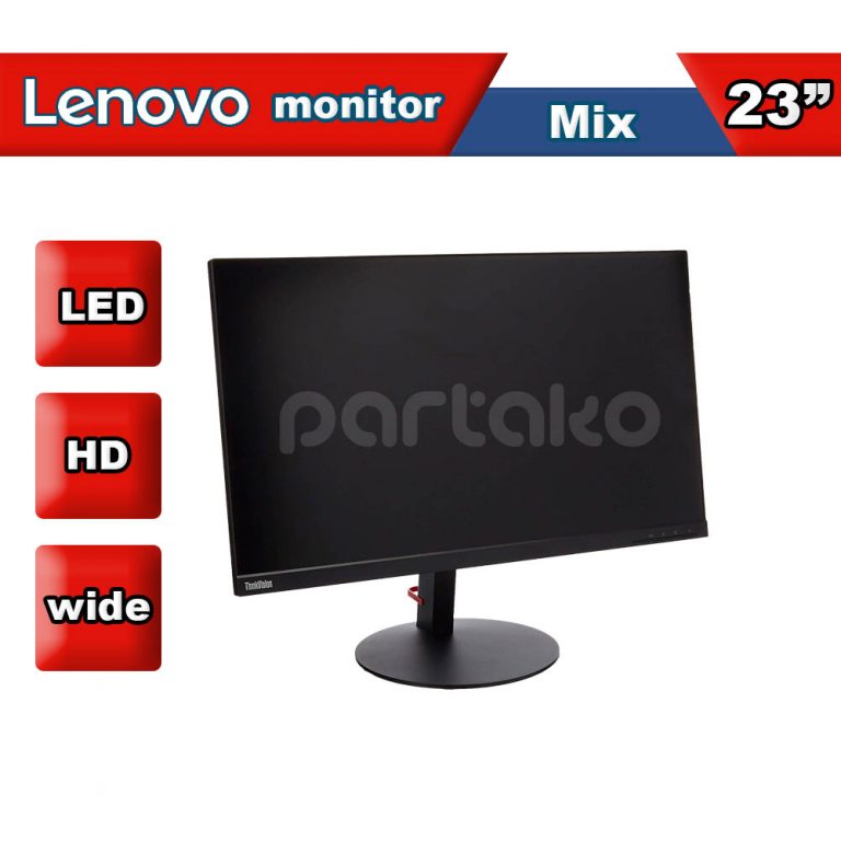 مانیتور LED استوک LENOVO سایز 23 اینچ HD