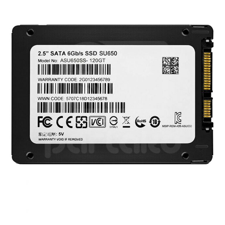 حافظه اس اس دی ظرفیت 120 گیگابایت ای دیتا SSD ADATA