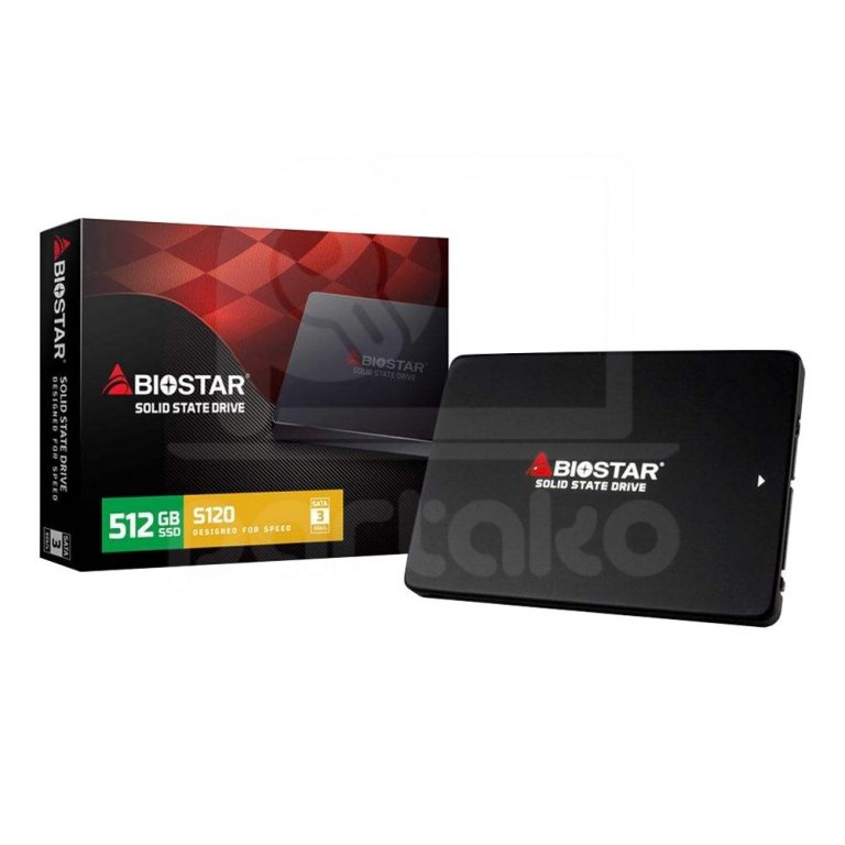 حافظه اس اس دی ظرفیت 512 گیگابایت بایوستار SSD 512Gb Biostar S120