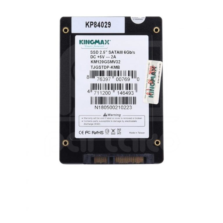 حافظه اس اس دی 120 ظرفیت گیگابایت کینگ مکس SSD 120Gb Kingmax KM120GSMV32