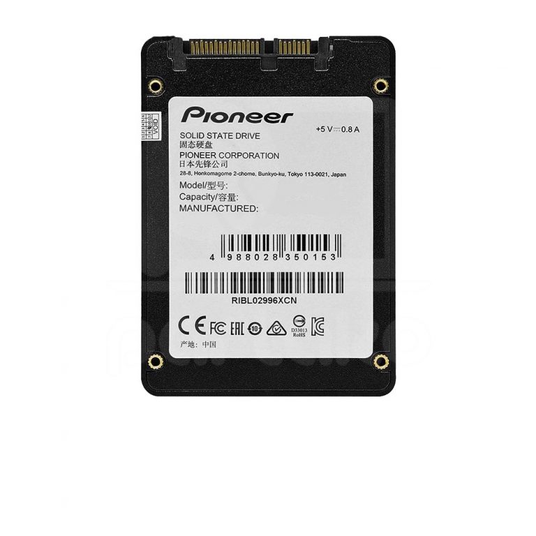 حافظه اس اس دی ظرفیت 128 گیگابایت پایونیر SSD 128Gb Pioneer APS-SL3
