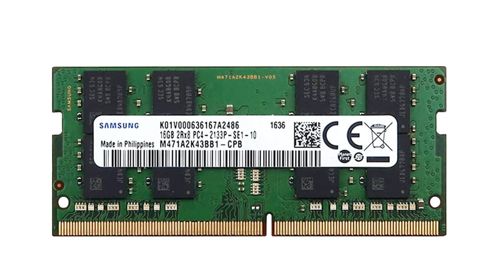 رم لپ تاپ 16 گیگابایت سامسونگ DDR4 2133 PC4-17000