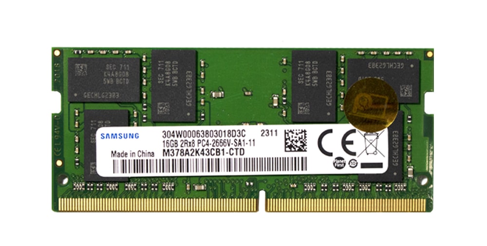 رم لپ تاپ 16 گیگابایت DDR4 2666 سامسونگ