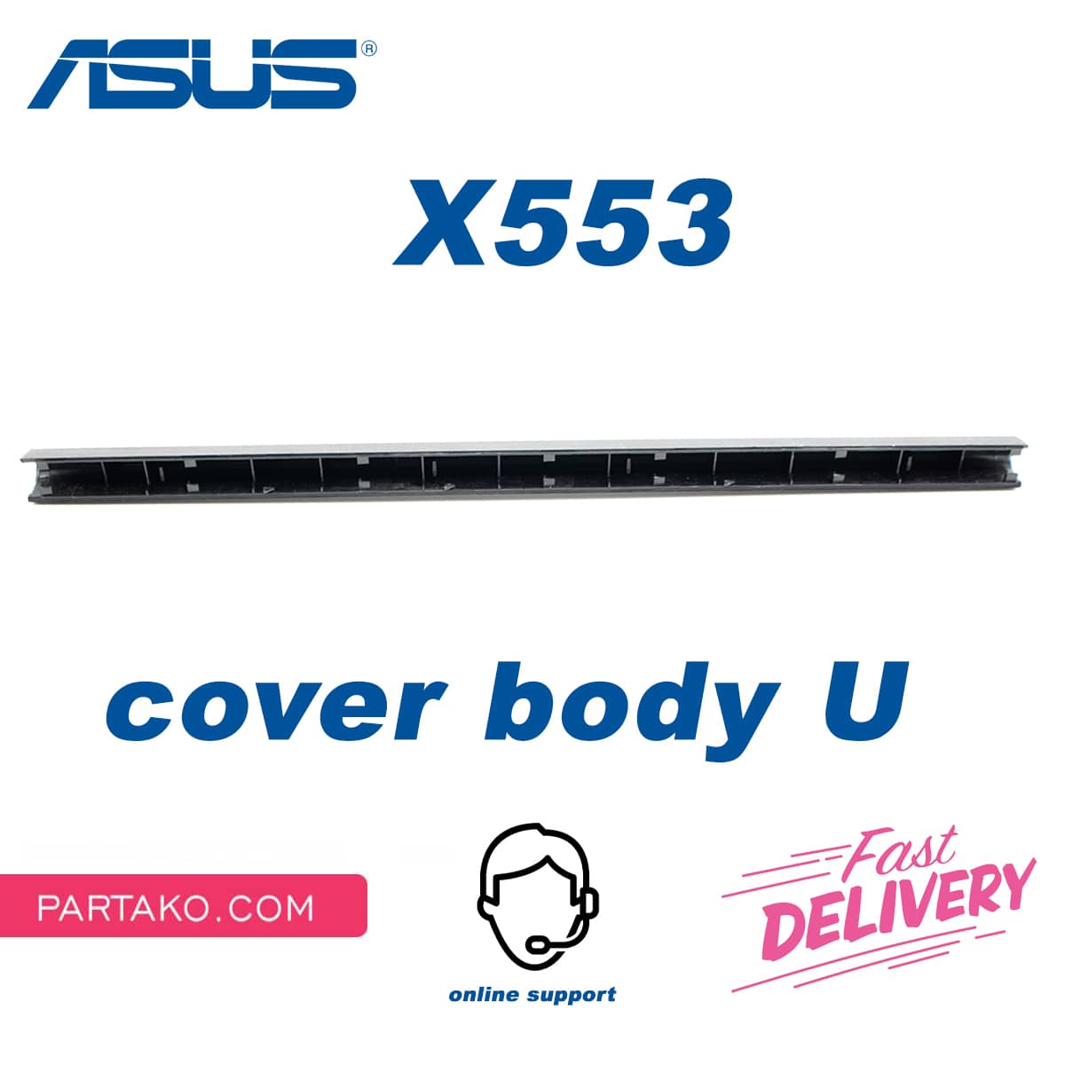 cover body laptop asus x556 u