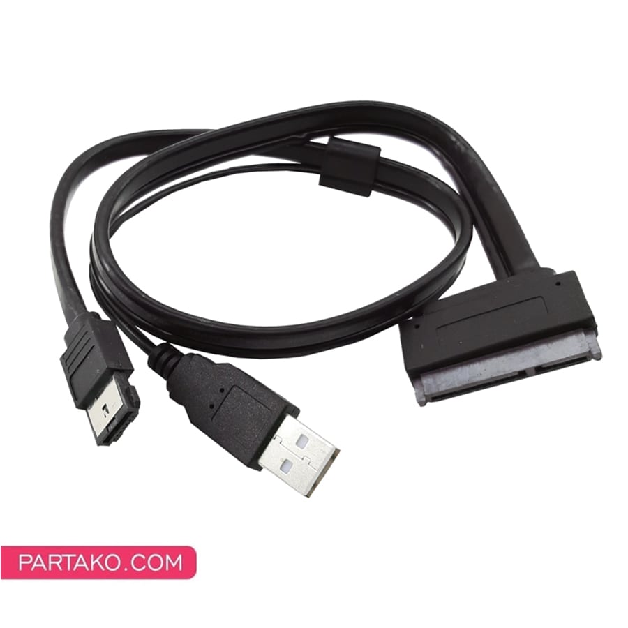کابل تبدیل SATA به SATA TO ESATA+USB CABL CONVERSION - ESATA