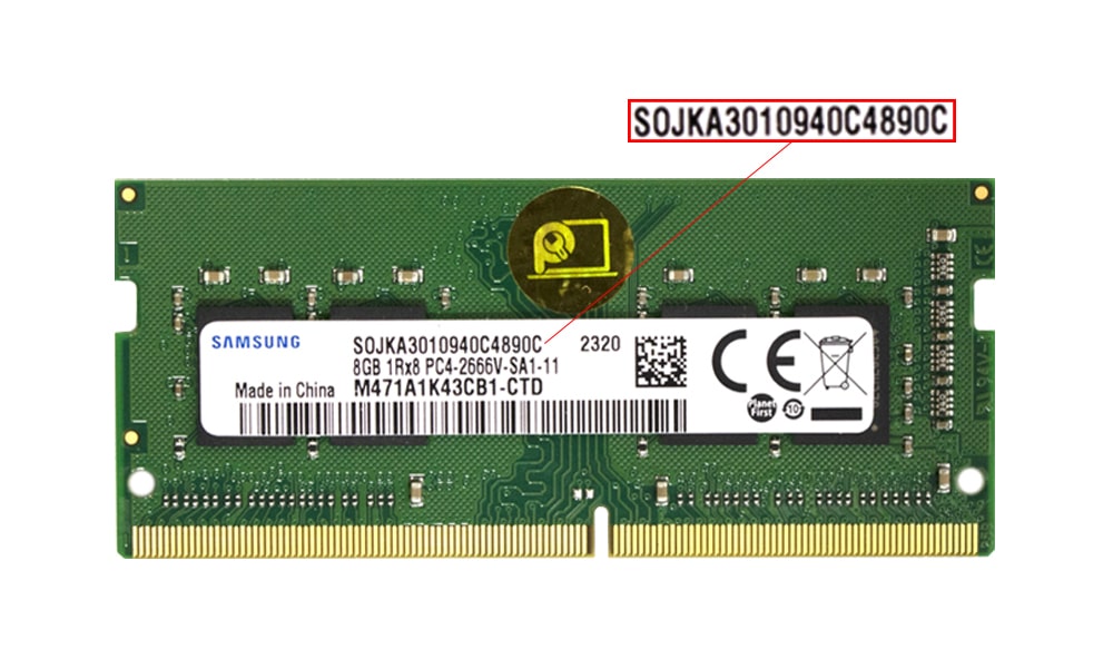 رم لپ تاپ 8 گیگابایت DDR4 2666 سامسونگ