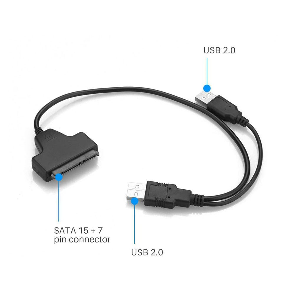 کابل تبدیل ساتا به USB 2.0 | فروشگاه اینترنتی پارتاکو